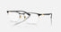 RX6513 / Polished Black On Gold/Clear(2890) / 53-20-145
