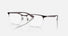 RX6513 / Polished Brown On Gunmetal/Clear(3162) / 55-20-145