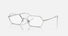RX6528 / Polished Silver/Clear(2501) / 54-18-145