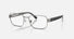 RX6529 / Polished Gunmetal/Clear(2502) / 54-18-145