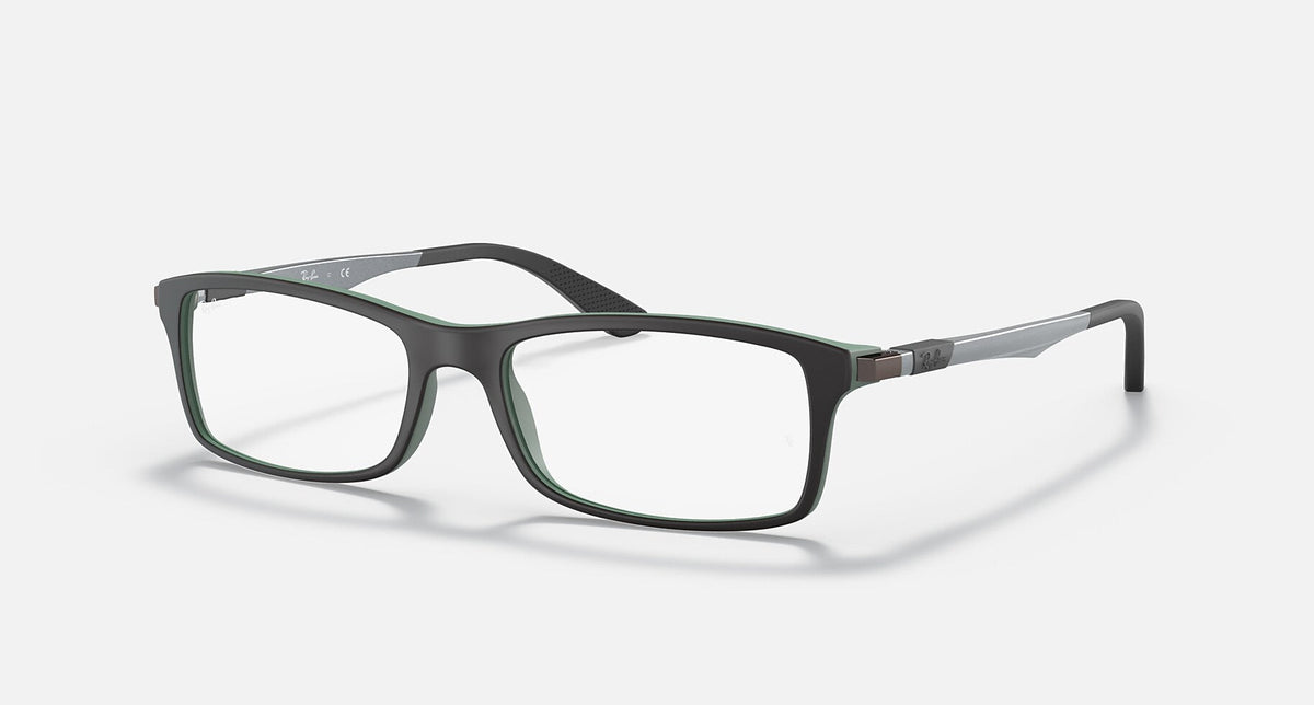 RX7017 / Matte Black On Green/Clear(5197) / 54-17-145