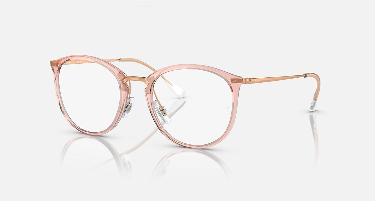 RX7140 / Polished Transparent Pink/Clear(8335) / 49-20-150