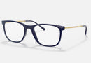 RX7244 / Polished Blue/Clear(8100) / 53-18-140