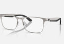 RX7550 / Polished Gunmetal/Clear(3214) / 55-18-145