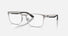 RX7550 / Polished Gunmetal/Clear(3214) / 55-18-145