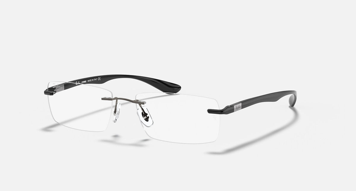 RX8724 / Polished Gunmetal/Clear(1000) / 54-17-140
