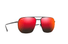Sharks Cove Maui Jim / RM605-02-Matte Black/Hawaii Lava / 55-18-145