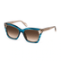 SJC024 Just Cavalli® / Glossy Striped Blue-Green/Light Brown Gradient(0931) / 52-20-140