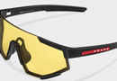 SPS04W Prada Sunglasses / Rubberized Black/Cedar Lenses(DG0-04Q) / 39-130