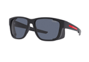 SPS07W Prada / Rubberized Matte Black/Grey Blue Lenses(DG0-09R) / 59-17-130