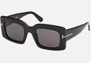 FT1188-Tomford Brigitta / Shiny Black/Smoke(01A) / 50-24-140