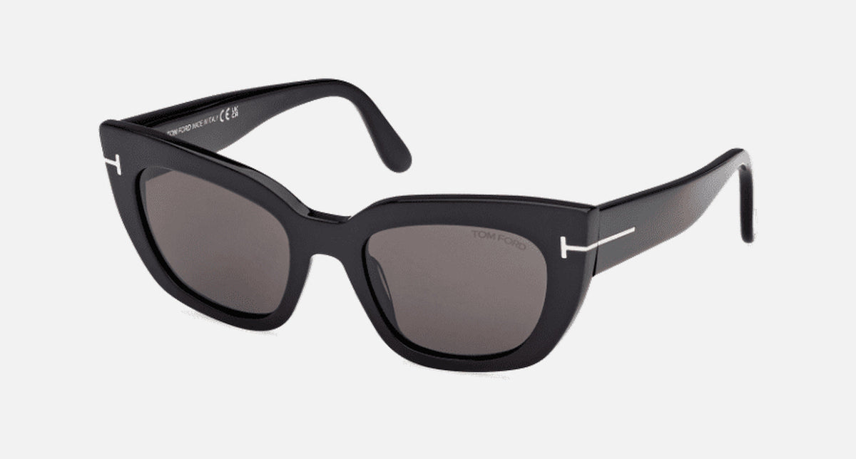 FT1190-Tomford Athena / Shiny Black/Smoke(01A) / 53-21-145