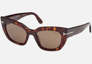 FT1190-Tomford Athena / Dark Tortoise/Dark Brown Polorized(52H) / 53-21-145