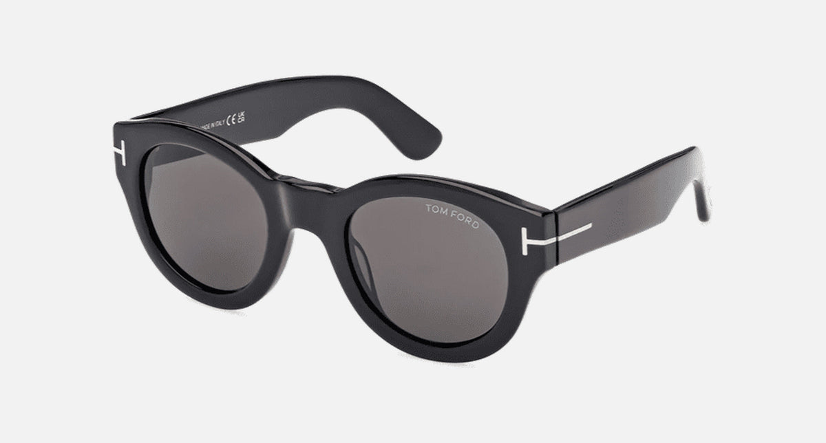 FT1212-Tomford Lucinda / Shiny Black/Dark Grey(01A) / 48-24-145