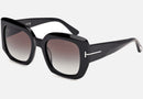 FT1220-Tomford Carla / Shiny Black/Gradient Smoke(01B) / 52-21-140