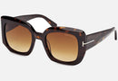 FT1220-Tomford Carla / Dark Havana/Gradient Brown(52F) / 52-21-140
