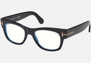 FT5040-B-Tomford / Shiny Black/Blue Block(001) / 52-20-140