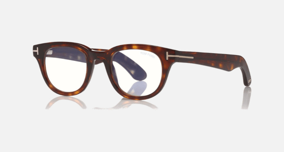 FT5558-B-Tomford / Dark Havana/Blue Block(052) / 46-21-145