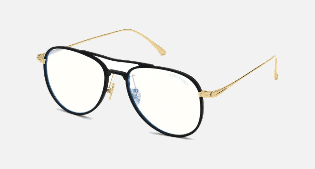 FT5666-B-Tomford / Matte Black/Gold(002) / 52-17-140