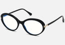 FT5675-B-Tomford / Shiny Black/Blue Block(001) / 56-17-135