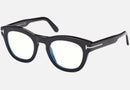 FT5873-B-Tomford / Shiny Black/Blue Block / 49-24-145