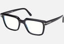 FT5889-B-Tomford / Shiny Black/Blue Block(001) / 53-19-145