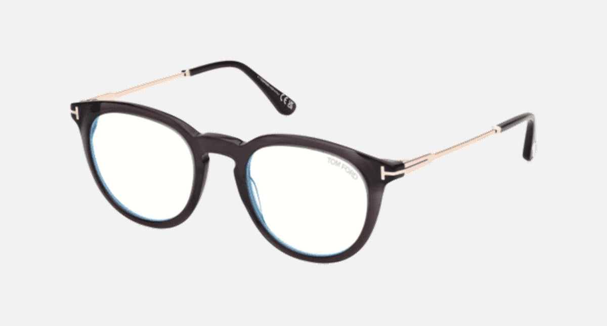 FT5905-B-Tomford / Shiny Black/Blue Block(005) / 49-21-145