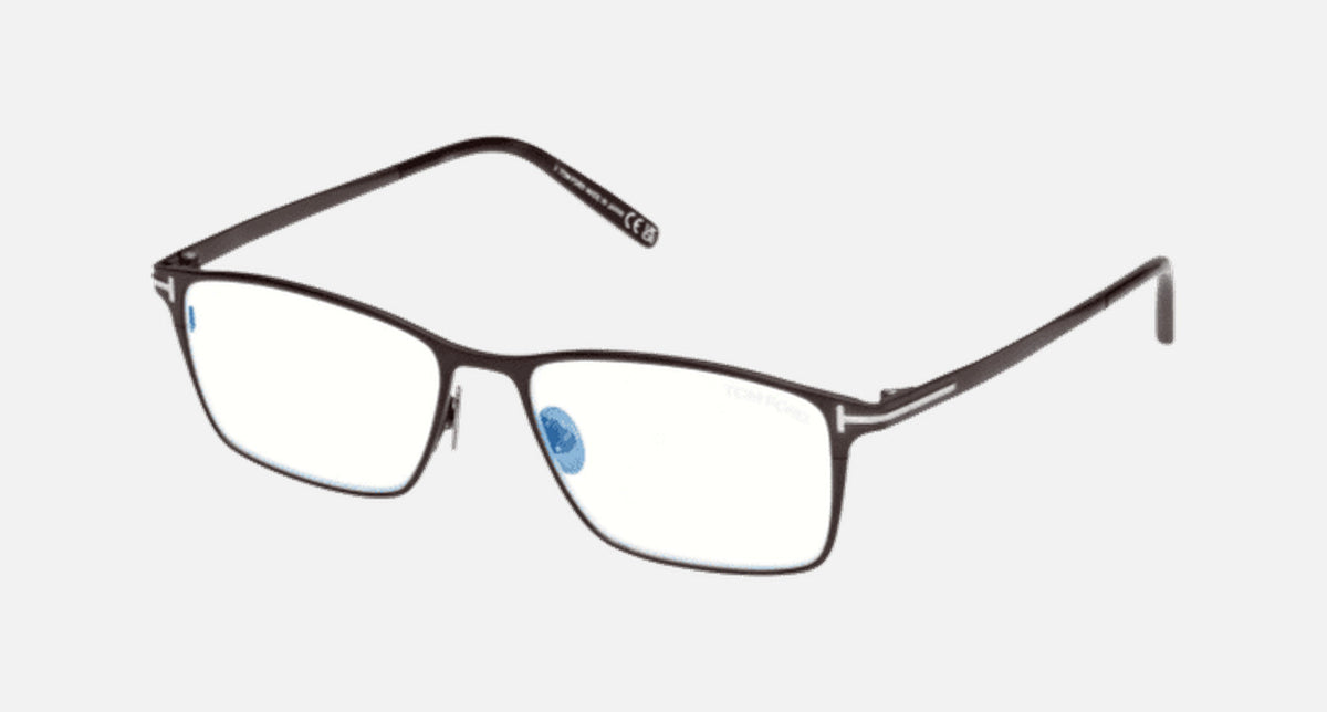 FT5935-B-Tomford Titan / Matte GunMetal/Blue Block(009) / 54-16-145