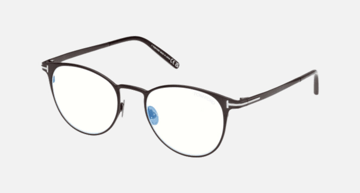 FT5936-B-Tomford Titan / Matte GunMetal/Blue Block(009) / 51-19-145