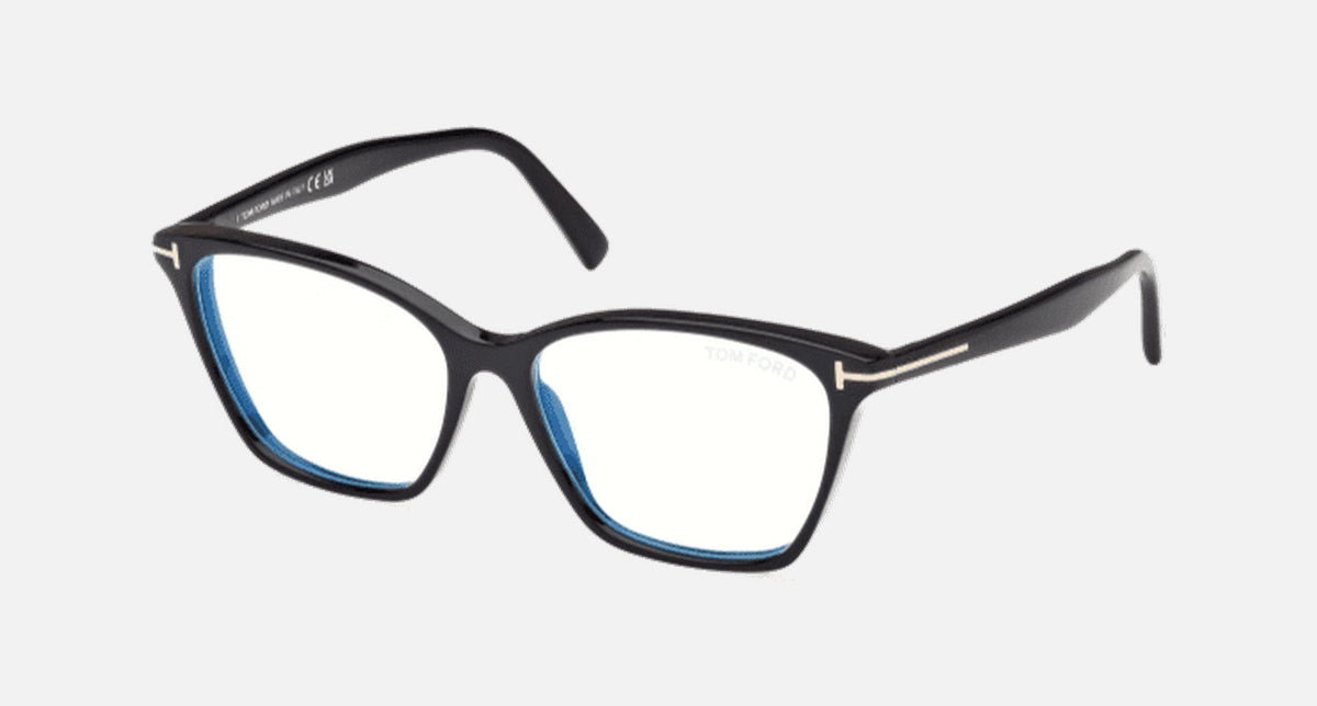 FT5949-B-Tomford / Shiny Black/Blue Block(001) / 56-15-140