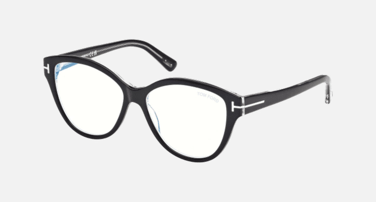 FT5954-B-Tomford / Shiny Black/Blue Block(003) / 54-14-140