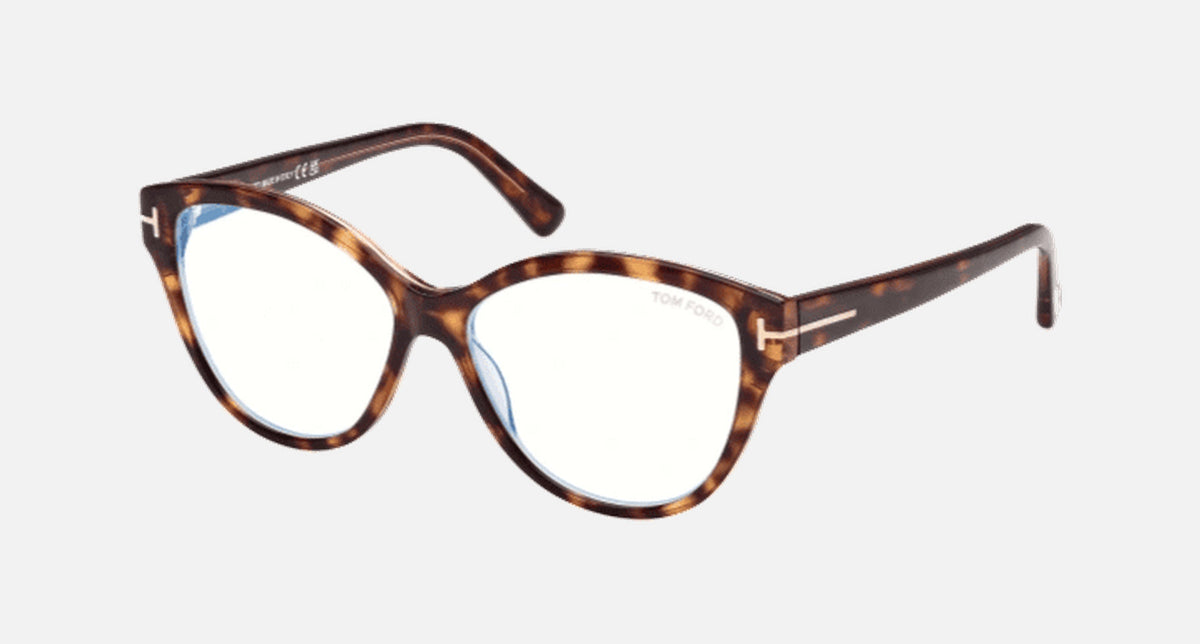 FT5954-B-Tomford / Colored Havana/Blue Block(056) / 54-14-140