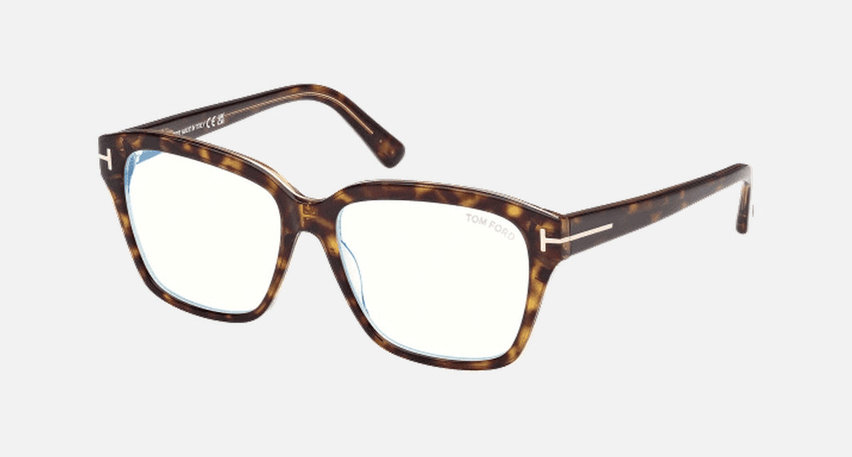 FT5955-B-Tomford / Havana Monocolor/Blue Block(055) / 54-15-140