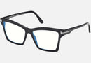FT5964-B-Tomford / Shiny Black/Blue Block(001) / 54-23-145