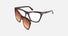 FT5971-B-Tomford Clip-Ons / Dark Havana/Blue Block(052) / 54-17-140