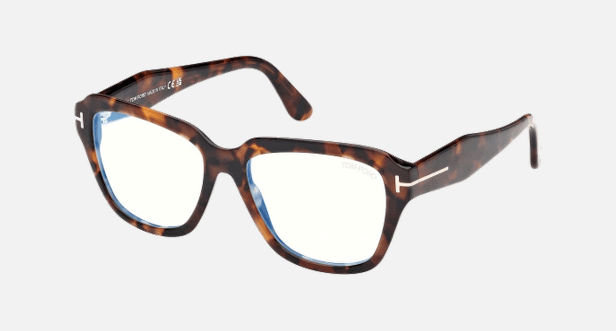 FT5988-B-Tomford / Dark Havana/Blue Block(052) / 52-16-140