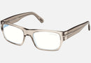 FT6034-B-Tomford / Transparent Mastic Brown/Blue Block(051) / 54-19-140