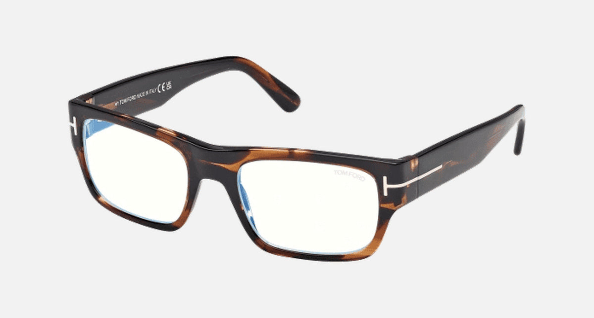 FT6034-B-Tomford / Colored Havana/Blue Block(056) / 54-19-140