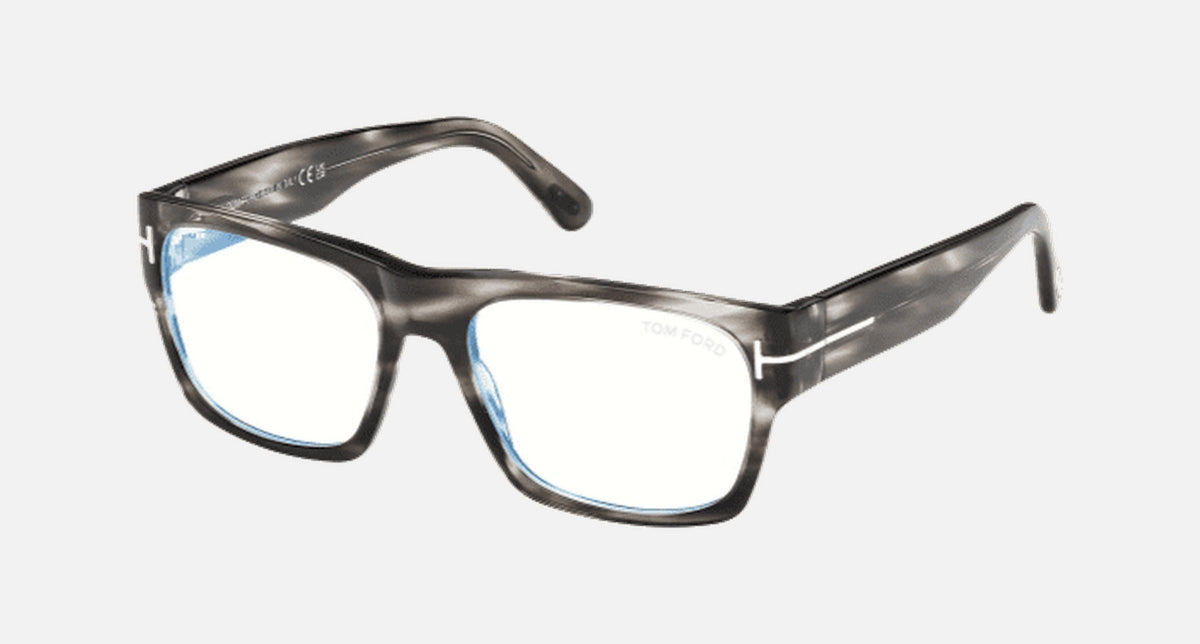FT6035-B-Tomford / Colored Havana/Blue Block(056) / 55-17-140