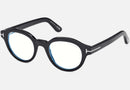 FT6037-B-Tomford / Shiny Black/Blue Block(001) / 49-22-145