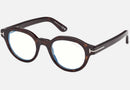 FT6037-B-Tomford / Dark Havana/Blue Block(052) / 49-22-145