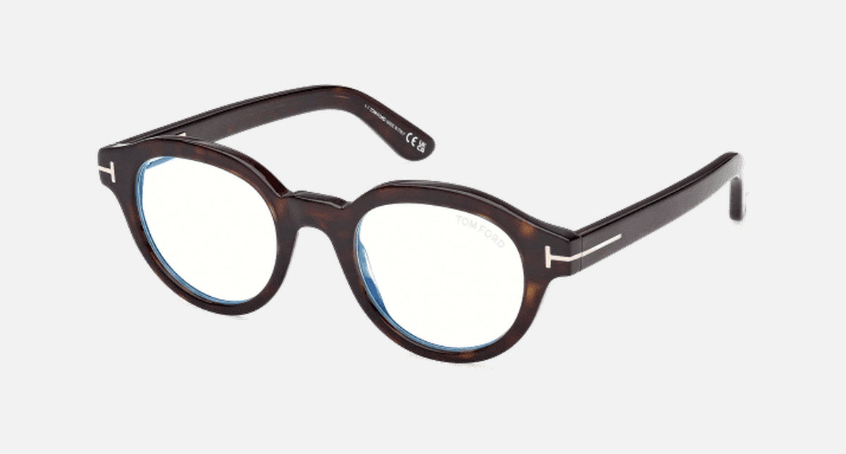 FT6037-B-Tomford / Dark Havana/Blue Block(052) / 49-22-145