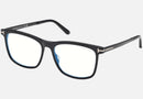 FT6038-B-Tomford / Shiny Black/Blue Block(001) / 56-16-145