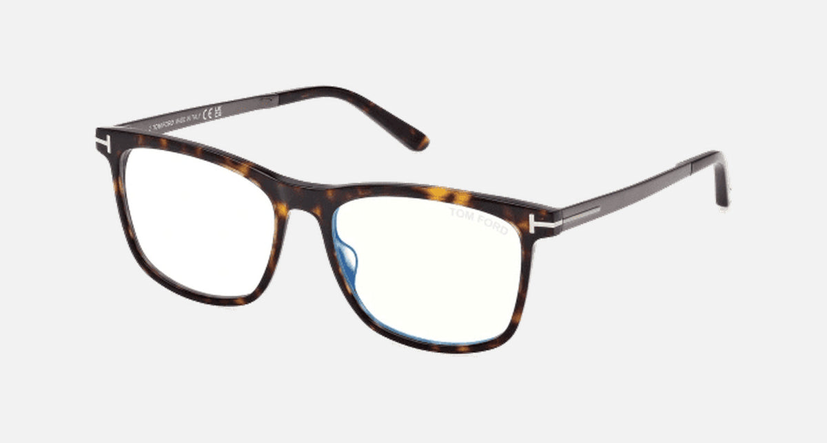 FT6038-B-Tomford / Dark Havana/Blue Block(052) / 56-16-145