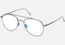 FT6040-B-Tomford / Shiny GunMetal/Blue Block(008) / 53-18-145