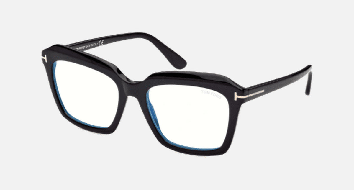 FT5847-B-Tomford / Shiny Black/Blue Block(001) / 54-18-140