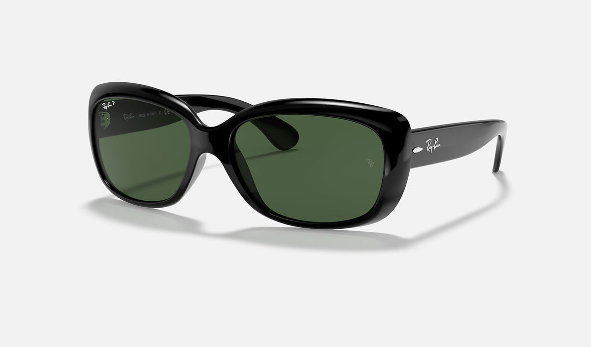 0RB4101 Ray-Ban® / Black/Polarized Dark Green (601/58) / 58-17-135