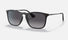 0RB4187 Ray-Ban® / Rubber Black/Light Grey Gradient Dark Grey (622/8G) / 54-18-145