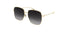 GG1031S Gucci / Shiny Gold/Grey Lens(001) / 59-16-145