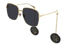 GG1031S Gucci / Shiny Gold/Grey Lens(009) / 59-16-145